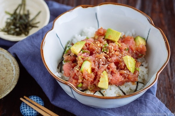 Avocado & Negitoro Donburi  アボカドネギトロ丼