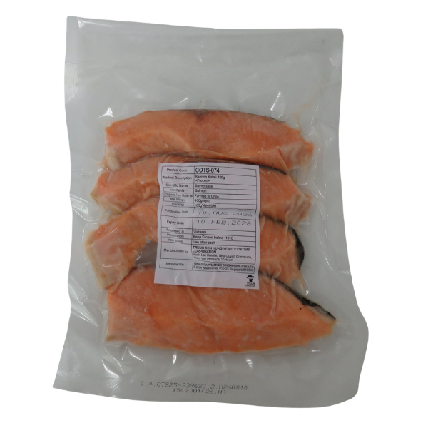 
                  
                    Salmon Steak (Kirimi) | トラウトサーモンステーキ(切り身) | 400G
                  
                