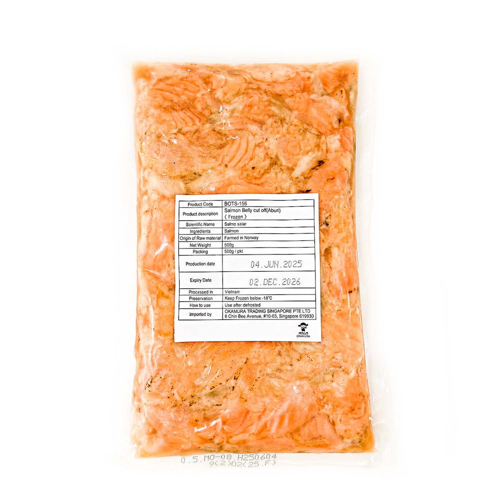 
                  
                    [𝙉𝙀𝙒!!] Aburi Salmon Belly Cut Off | サーモンハラス切り落とし | 500G
                  
                
