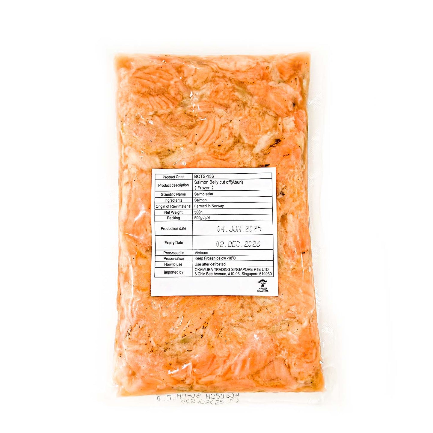 
                  
                    [𝙉𝙀𝙒!!] Aburi Salmon Belly Cut Off | サーモンハラス切り落とし | 500G
                  
                