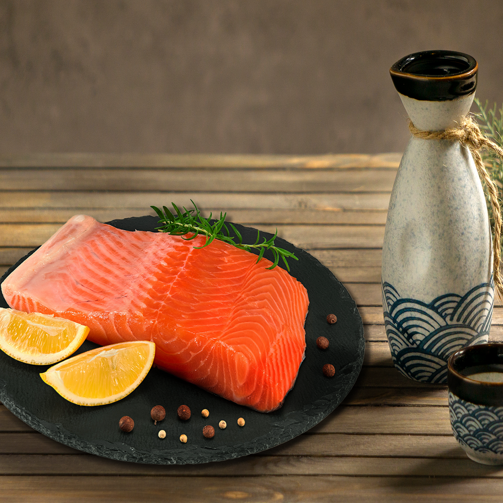 Hokkaido Salmon Trout Half Loin Sashimi Grade | 北海道サーモントラウトお刺身セット | 2PCS