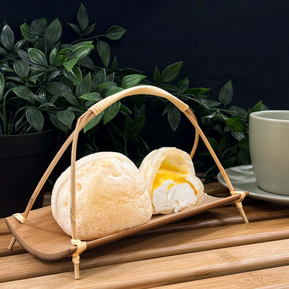 Mochi Puff (Mikan Japanese orange) | もちとろクリームみかん | 65G