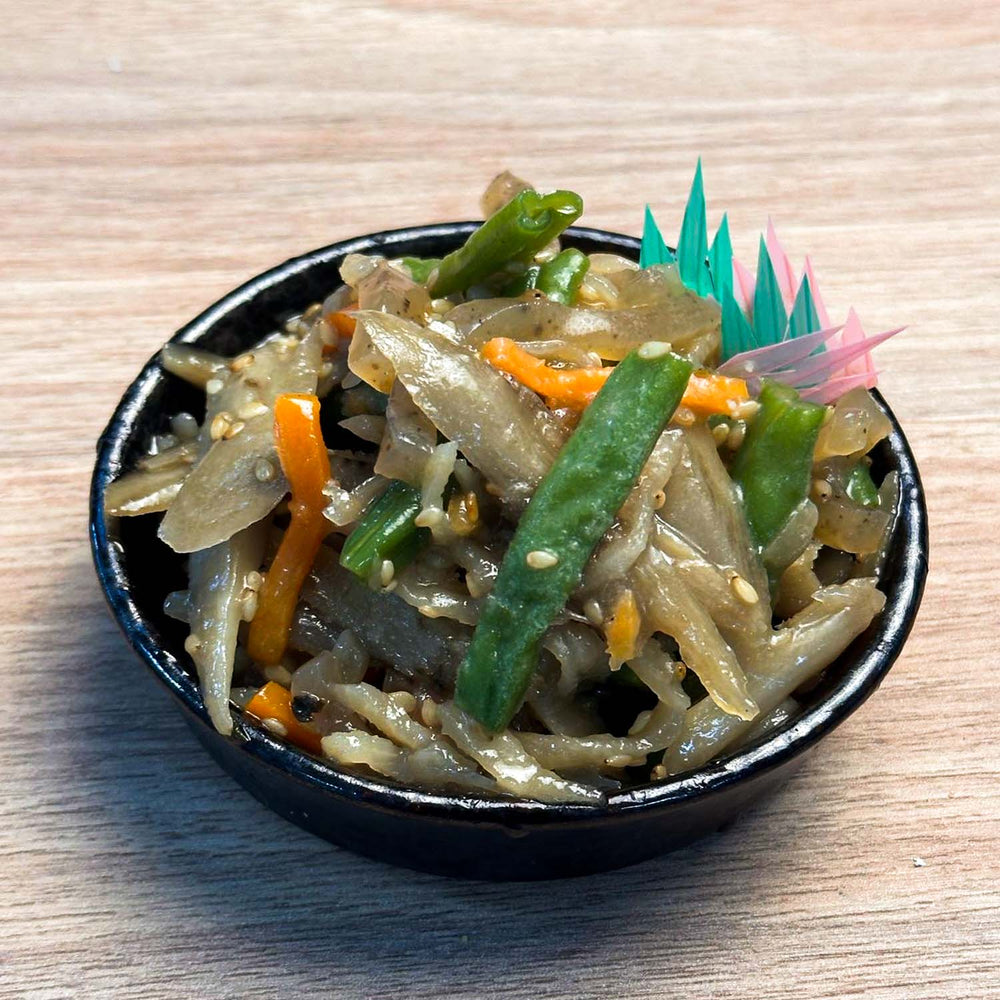 
                  
                    Frozen Dried Radish Kinpira Burdock Root | インゲンごま＆切干し大根＆きんぴらごぼうの和え物 | 800G
                  
                