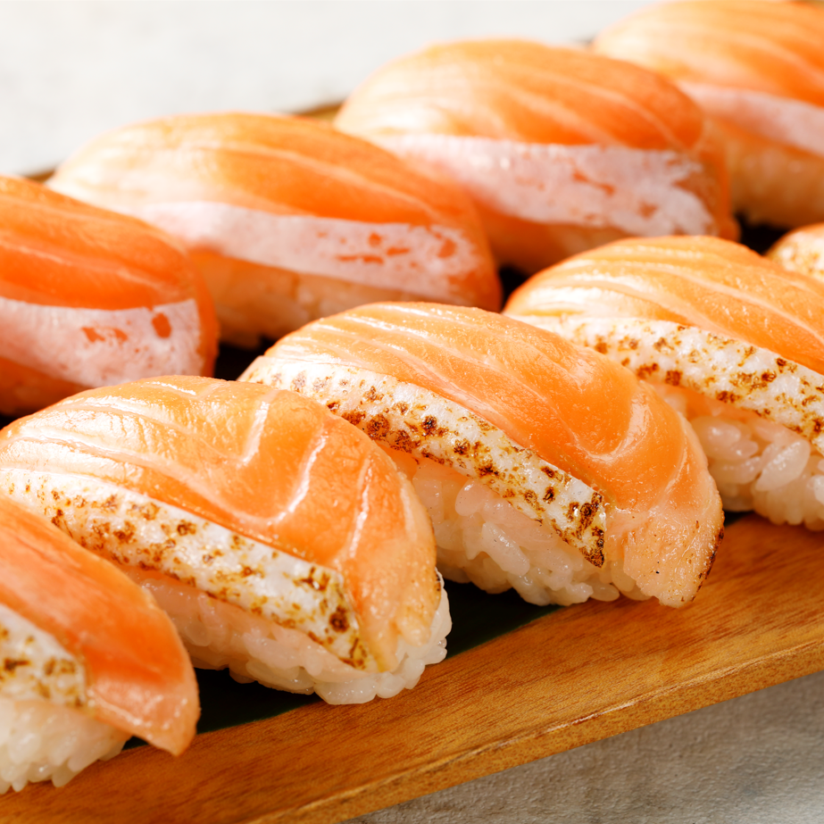 Salmon Belly Harasu Slice Aburi |サーモン焼きハラススライス| 260G