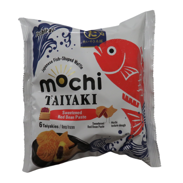 
                  
                    Mochi Taiyaki (Red Bean Paste) | もちたい焼き（あんこ） | 6 PCS -510G
                  
                