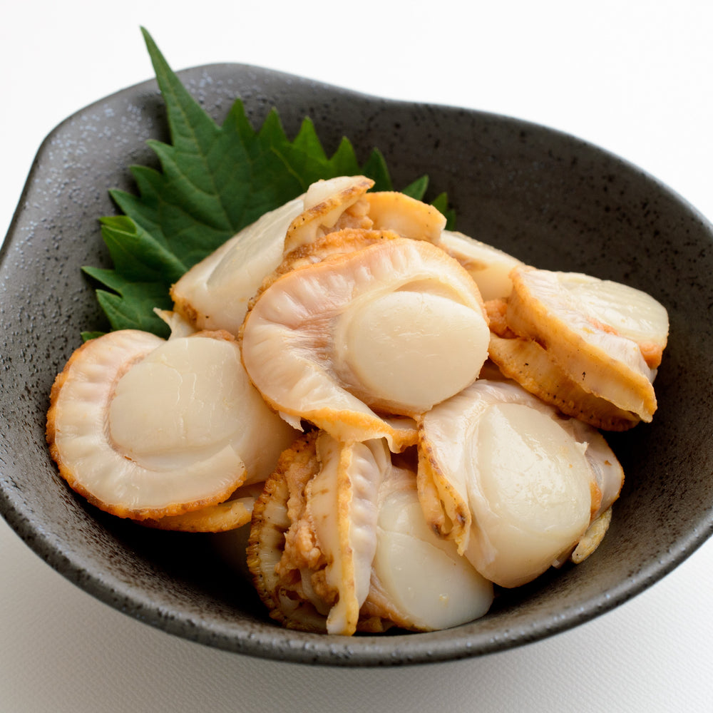 Frozen Steamed Scallop Hiraki | 蒸しほたて貝 | 210G