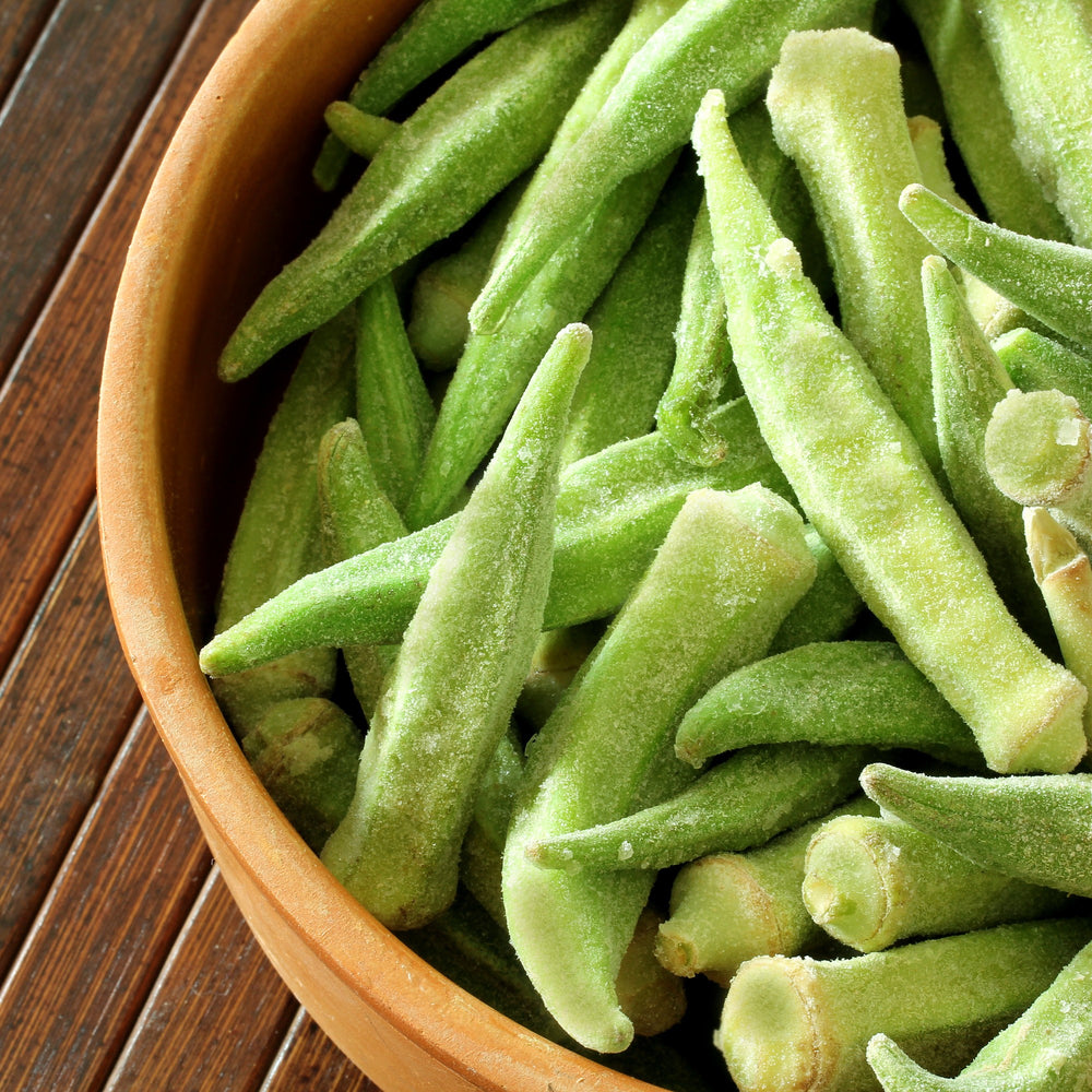 Frozen Boiled Okra (Whole) | 冷凍湯でオクラ | 500G