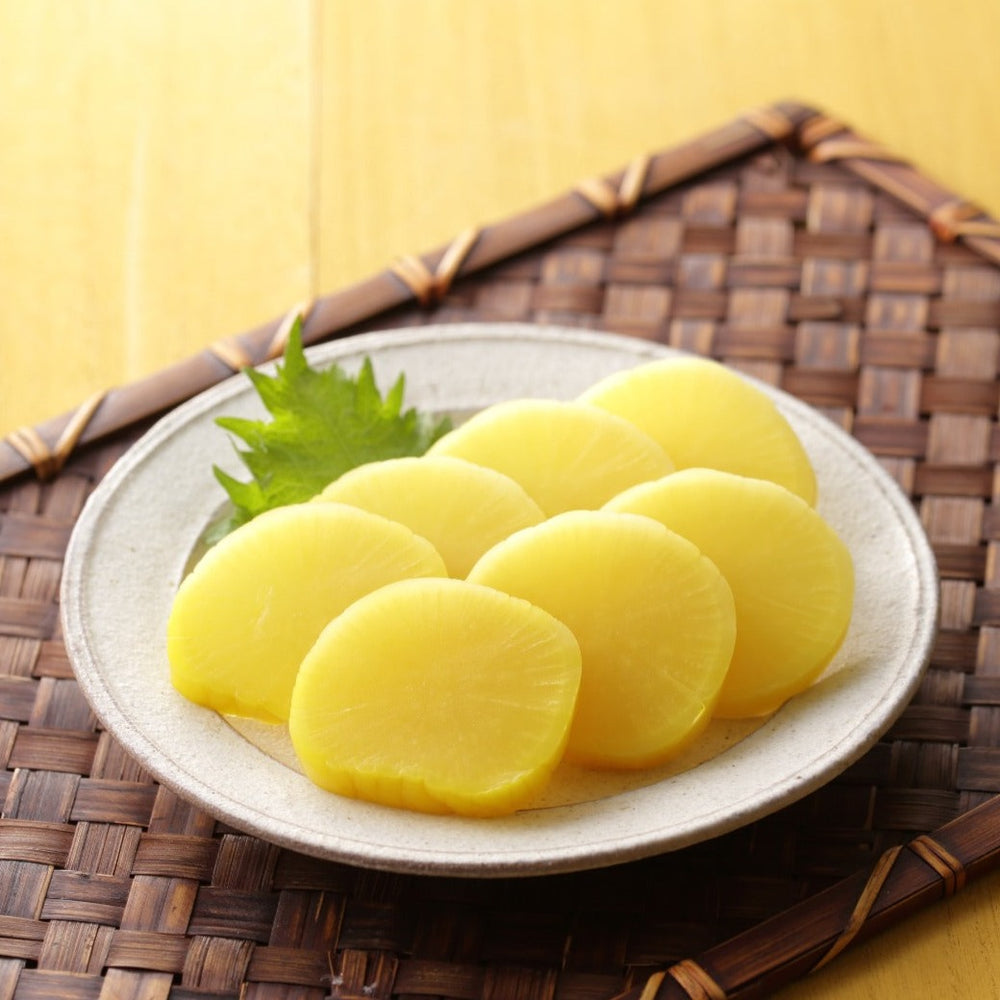 
                  
                    Japanese Yellow Pickled Radish l 沢庵漬け l 500g
                  
                