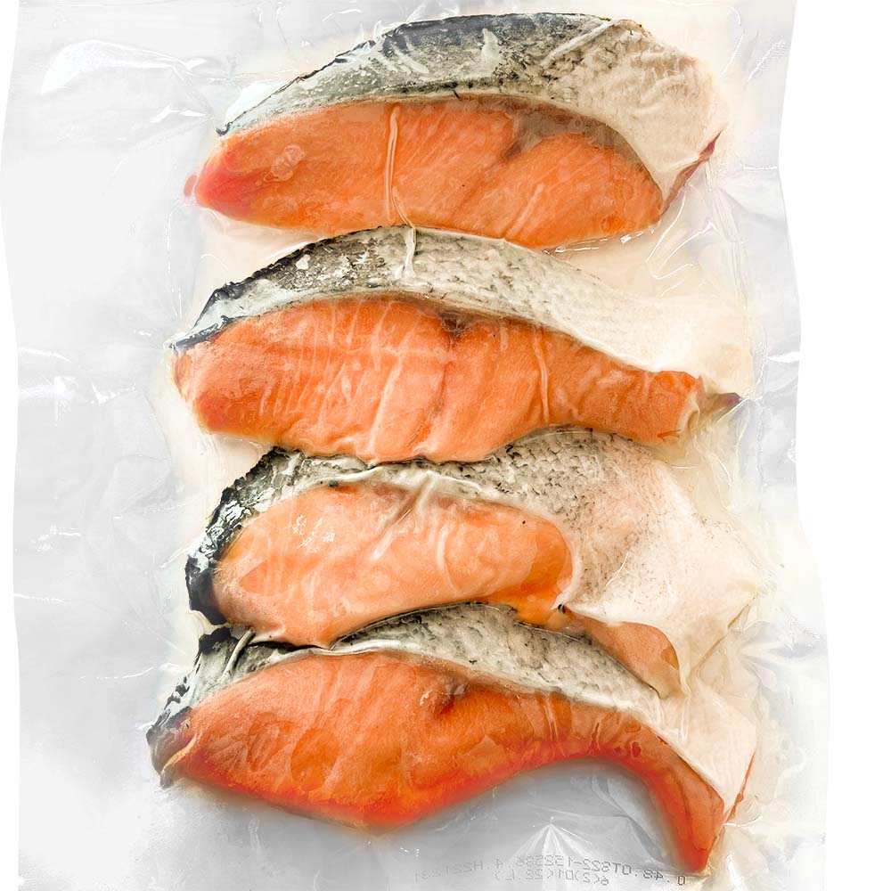 Atlantic Salmon Steak (Kirimi) | サーモン切り身 | 480G